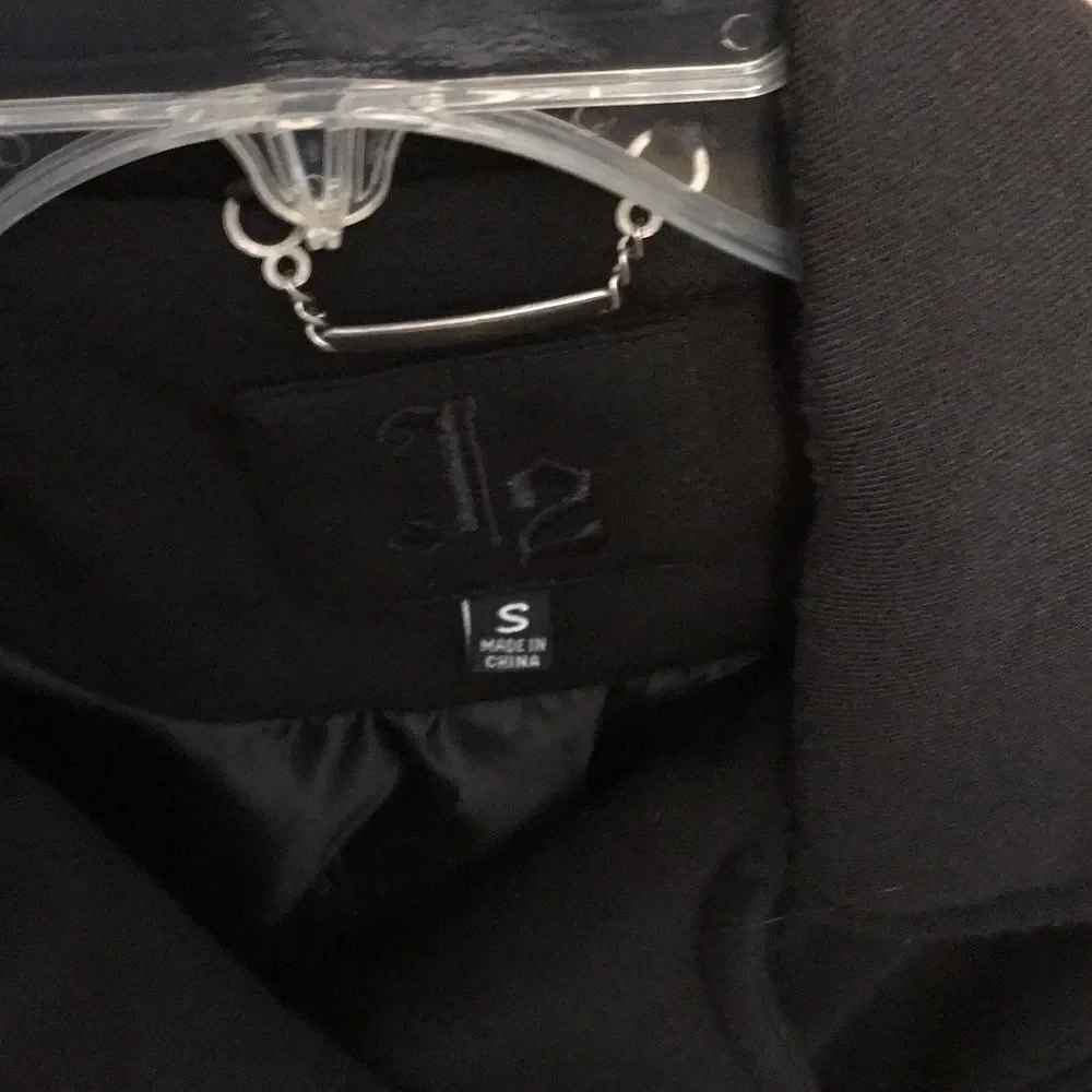 Classic Black Juniors Peacoat - Picture 5 of 5